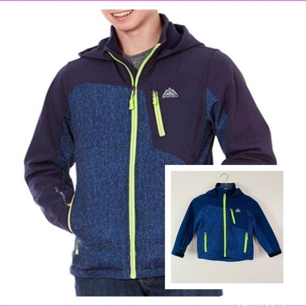 Snozu Navy Full Zip Hooded Jacket Size XS